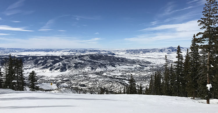 A view from Steamboat, CO