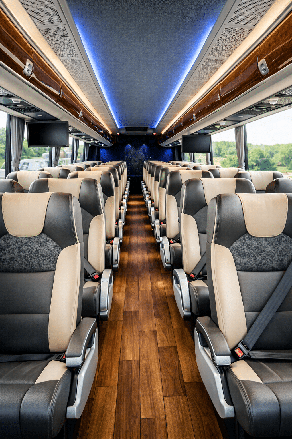 Charter Bus Rentals in NYC Area