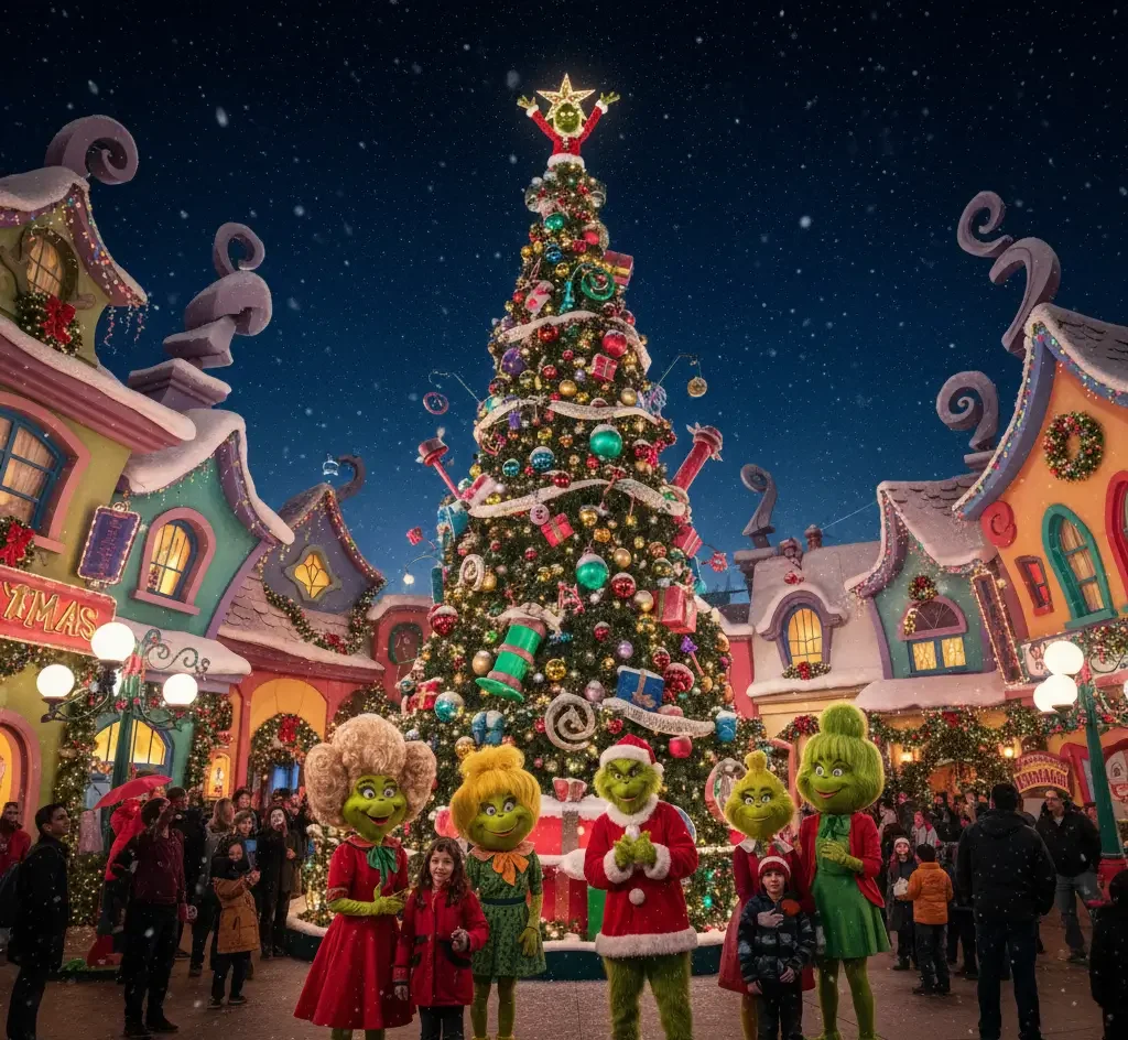 Grinchmas at Universal Studios Hollywood