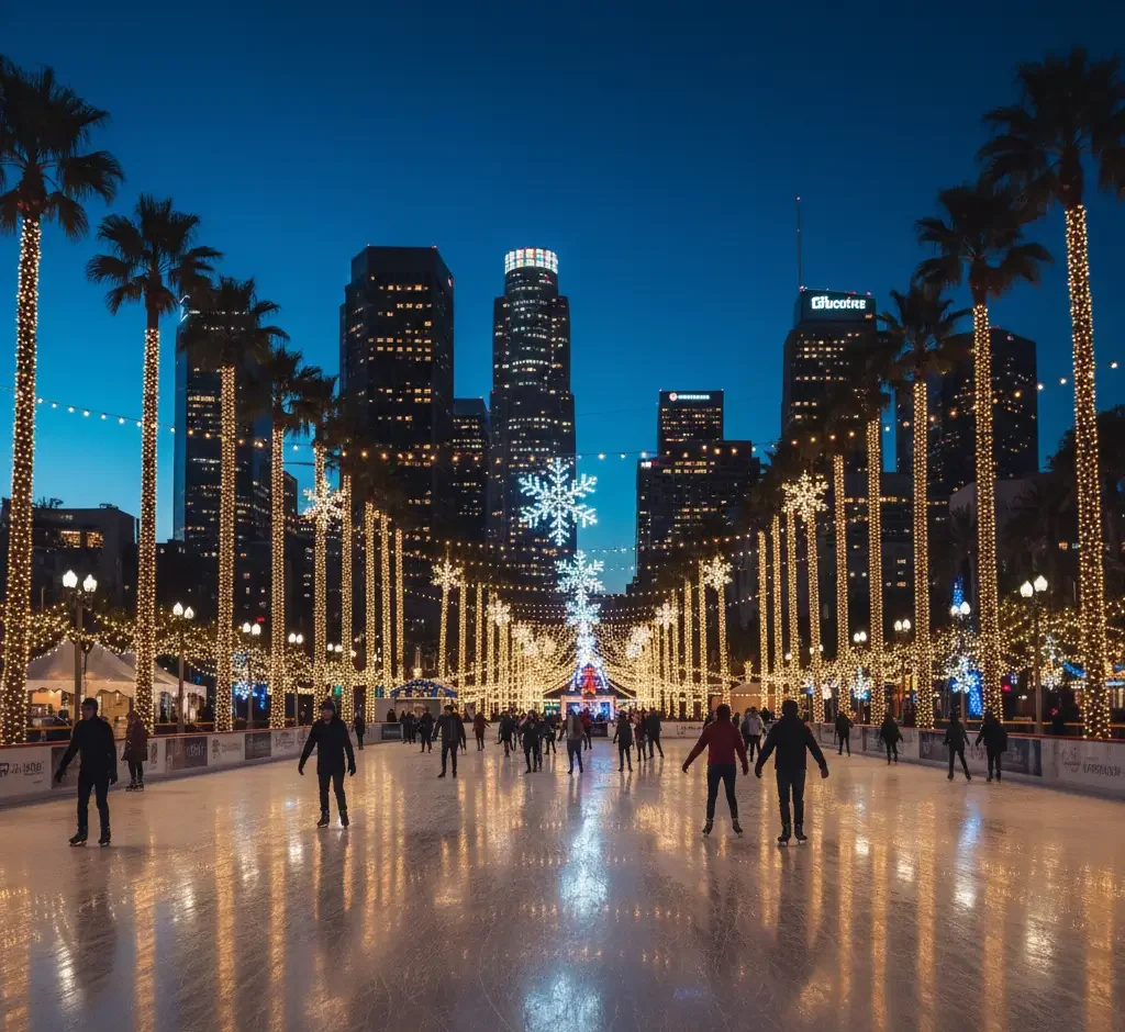 Holiday Ice Rink at Pershing Square