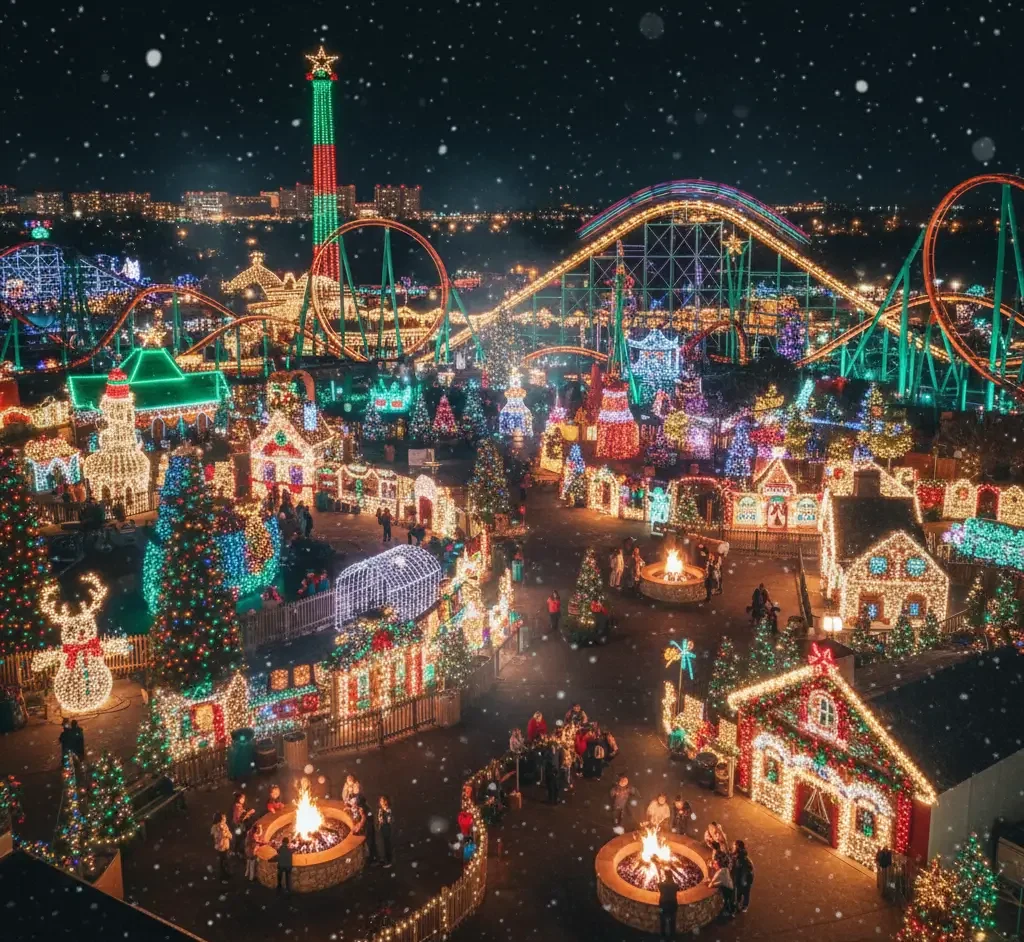 Holiday in the Park at Six Flags Magic Mountain