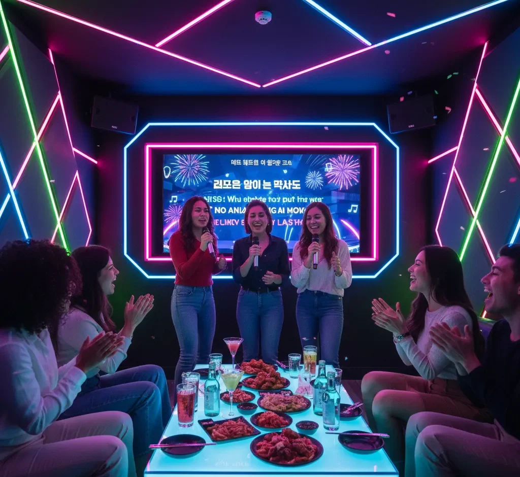 Karaoke Night in Koreatown