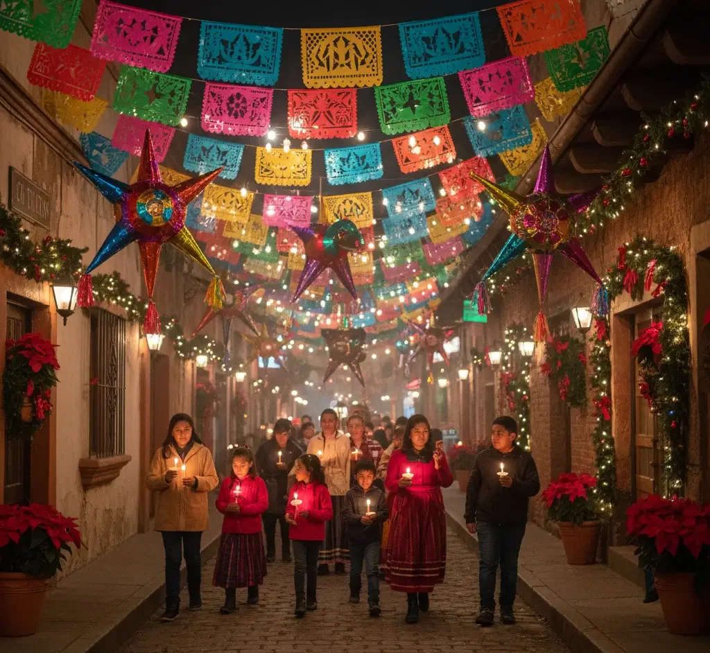 Las Posadas at Olvera Street