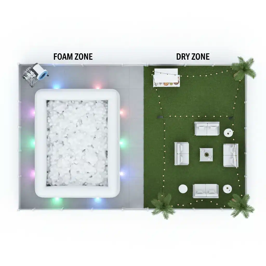 Planning the Party Setup and Layout