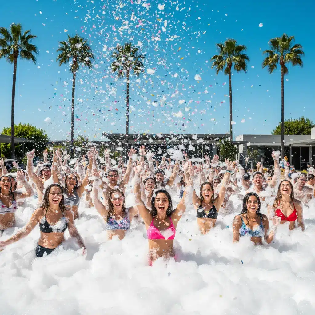 What Makes Foam Parties So Popular in Los Angeles