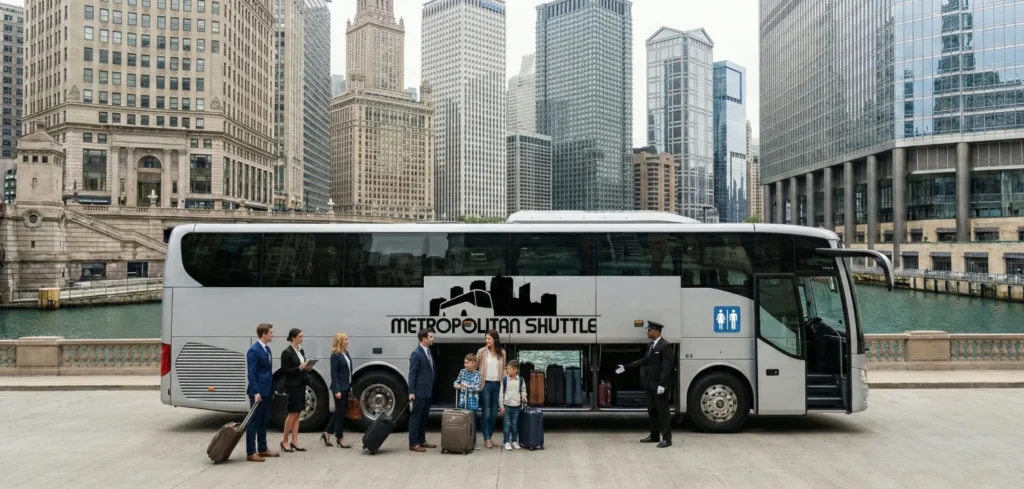 How to Choose a Charter Bus with Bathroom: A Chicago Renter’s Guide