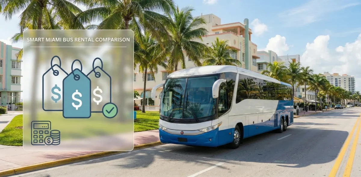 8 Smart Ways to Compare Miami Charter Bus Costs