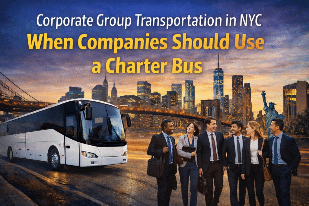 Corporate Group Transportation in New York City Guide