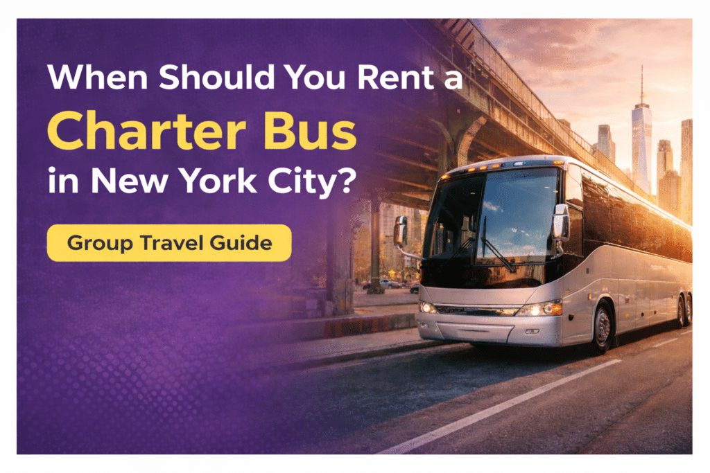 when should you rent a charter bus in new york city