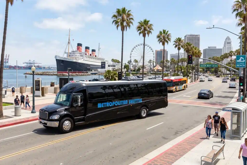 MS bus in Long Beach
