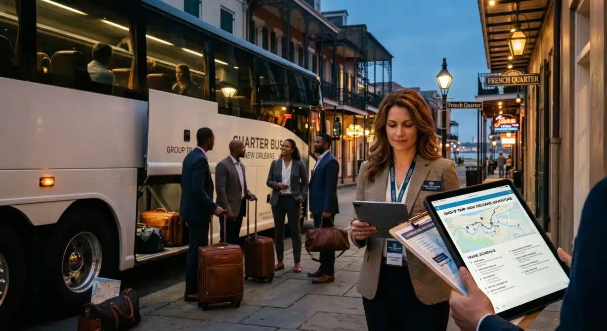How to Pick a Charter Bus in New Orleans