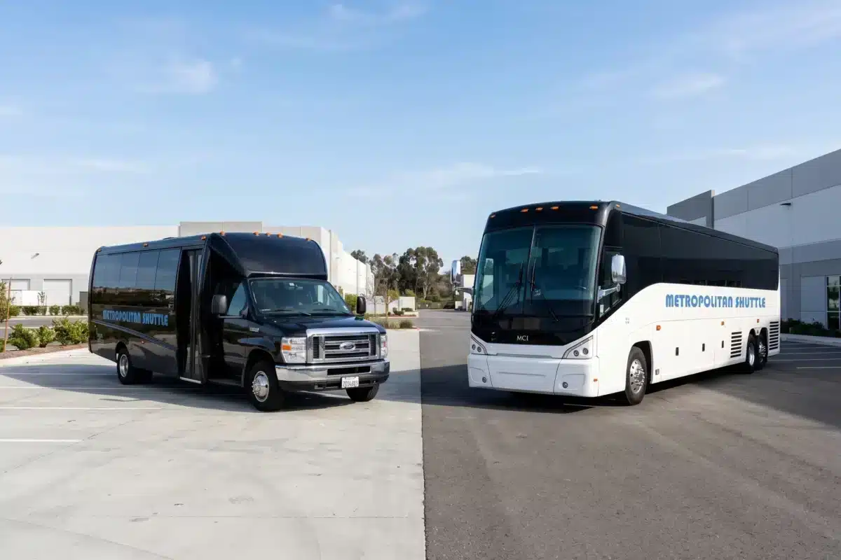 Minibus vs. full-size motorcoach