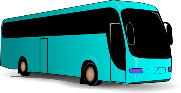 charter bus clipart - photo #40